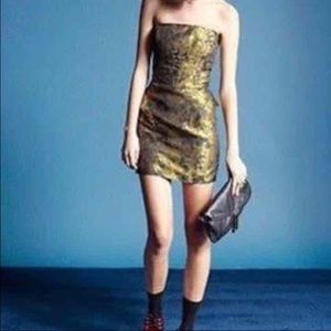 Urban Outfitters Metallic Party Dress